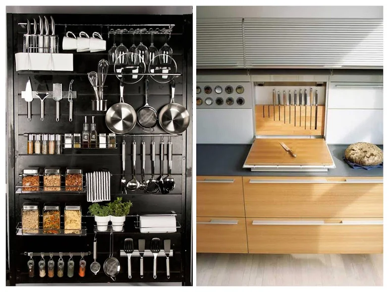 재료와 도구별 체계적인 정리 아이디어